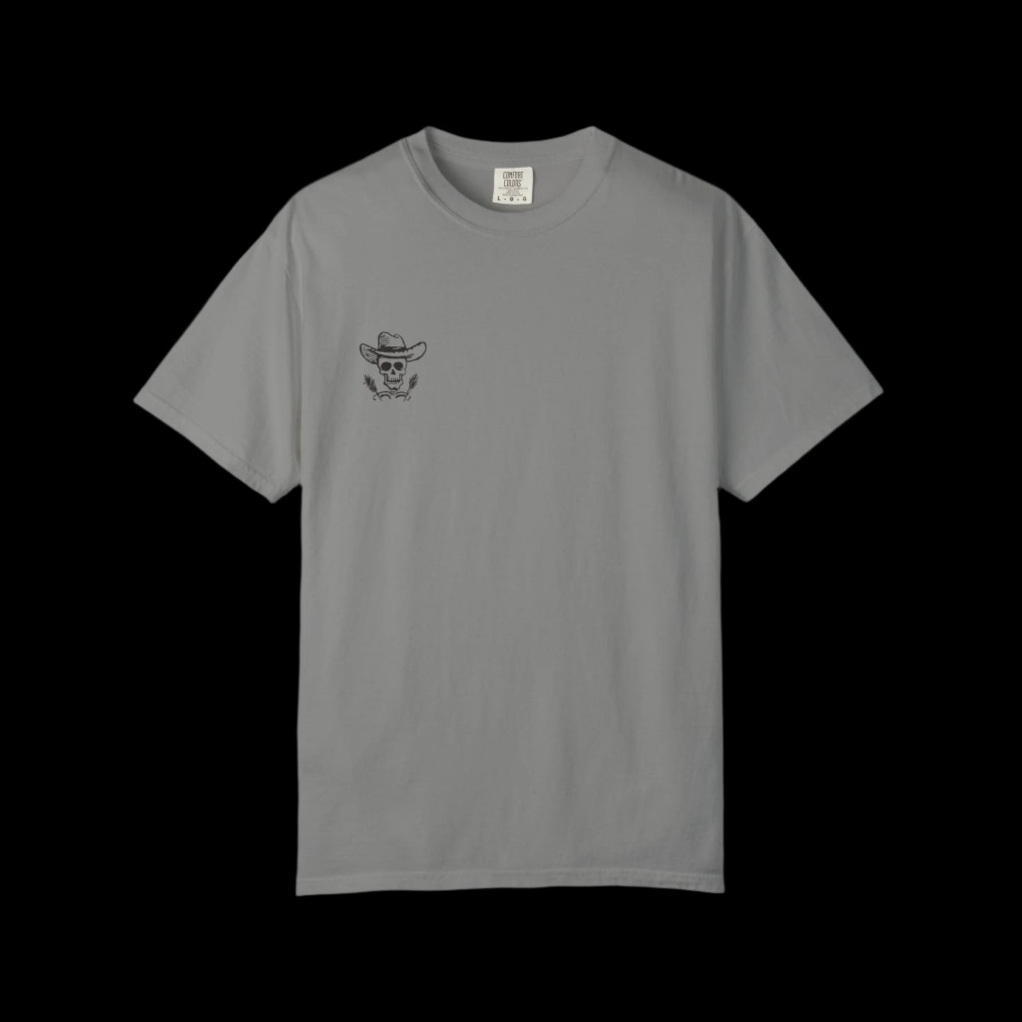 'Far West' Skeleton Cowboy T-Shirt - KINGSKULL Edition