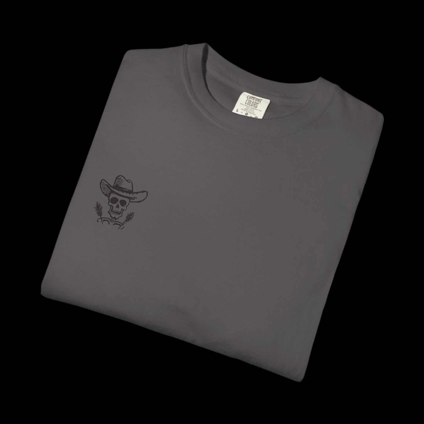 'Far West' Skeleton Cowboy T-Shirt - KINGSKULL Edition