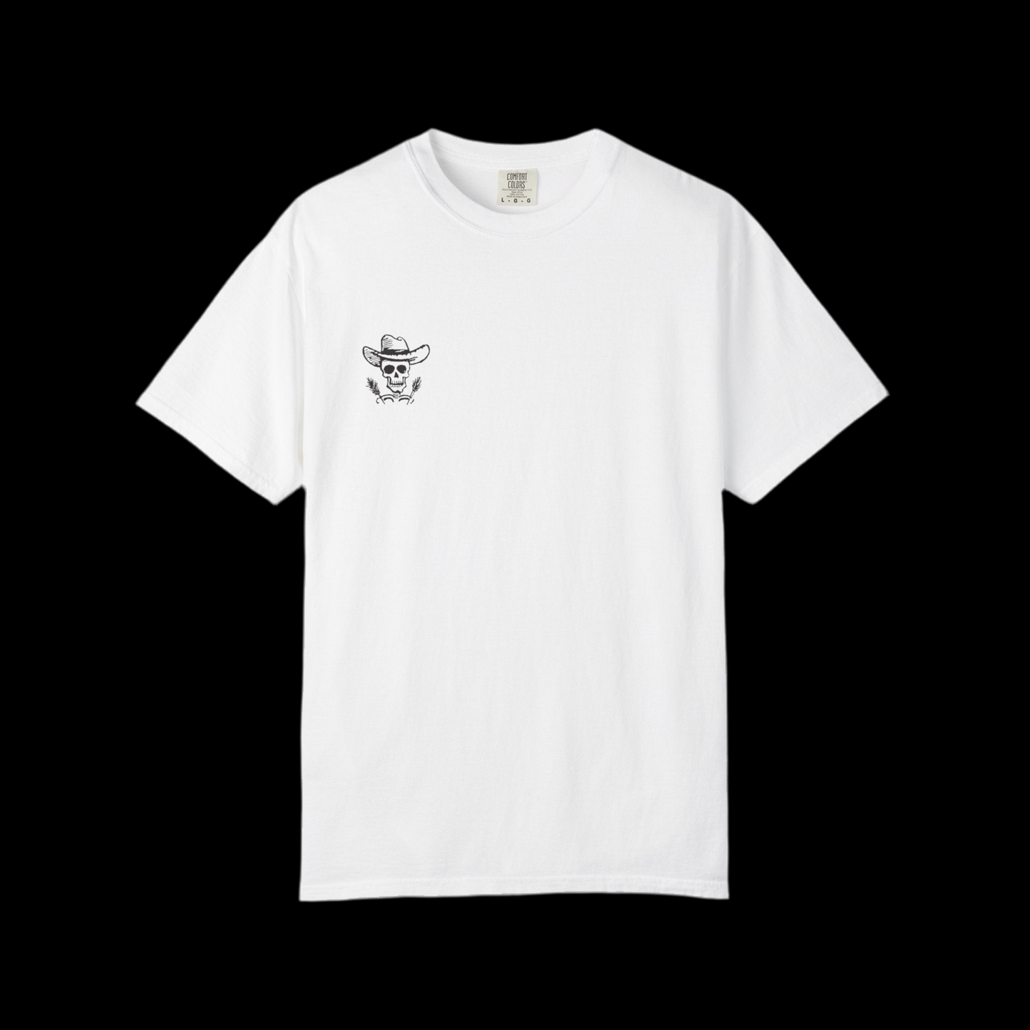 'Far West' Skeleton Cowboy T-Shirt - KINGSKULL Edition