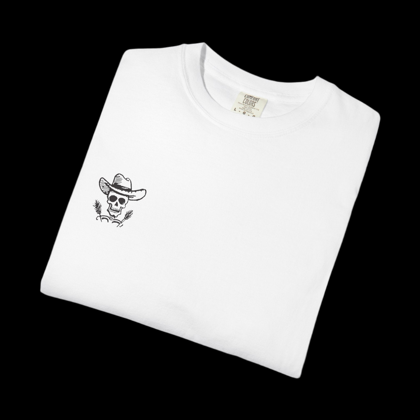 'Far West' Skeleton Cowboy T-Shirt - KINGSKULL Edition