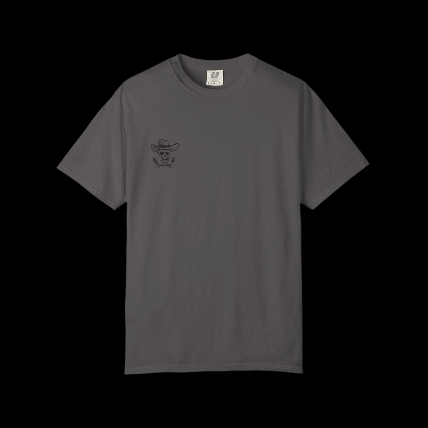 'Far West' Skeleton Cowboy T-Shirt - KINGSKULL Edition