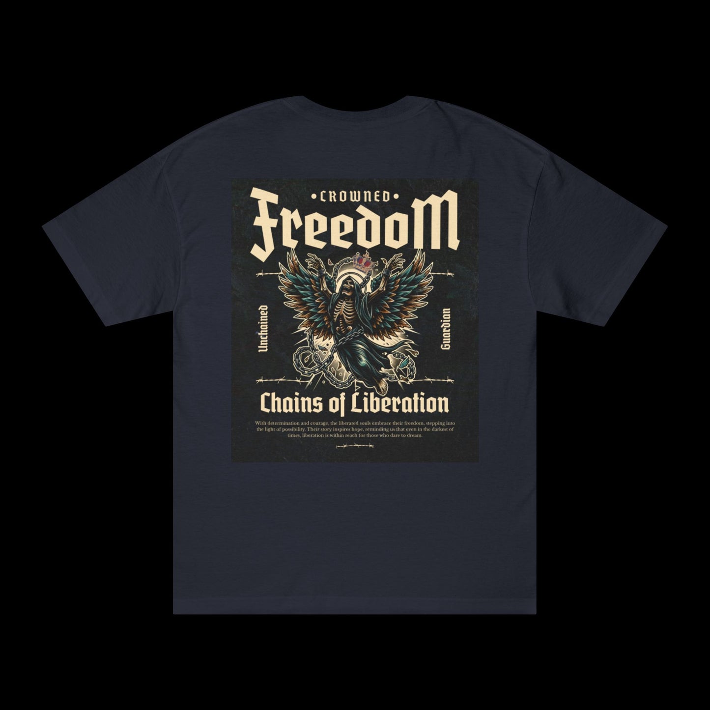 'CROWNED FREEDOM' Angelic Tee - KINGSKULL Edition