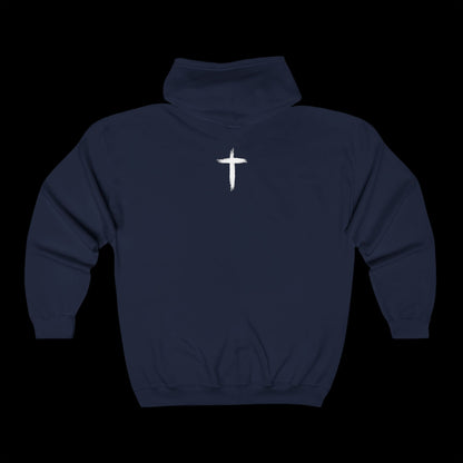 'HAND OF GOD' Christian Zip-up Hoodie