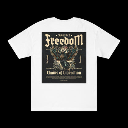'CROWNED FREEDOM' Angelic Tee - KINGSKULL Edition