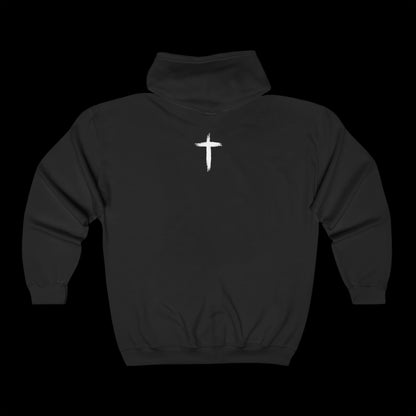 'HAND OF GOD' Christian Zip-up Hoodie