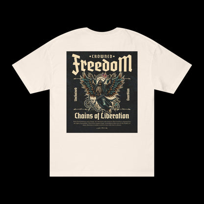 'CROWNED FREEDOM' Angelic Tee - KINGSKULL Edition