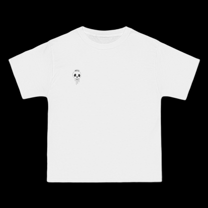 'EYES OPEN' Abstract White Tee - KINGSKULL Edition